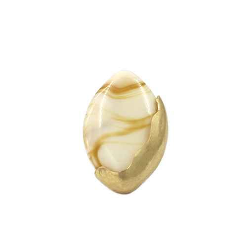 Marbled Acrylic Statement Ring
