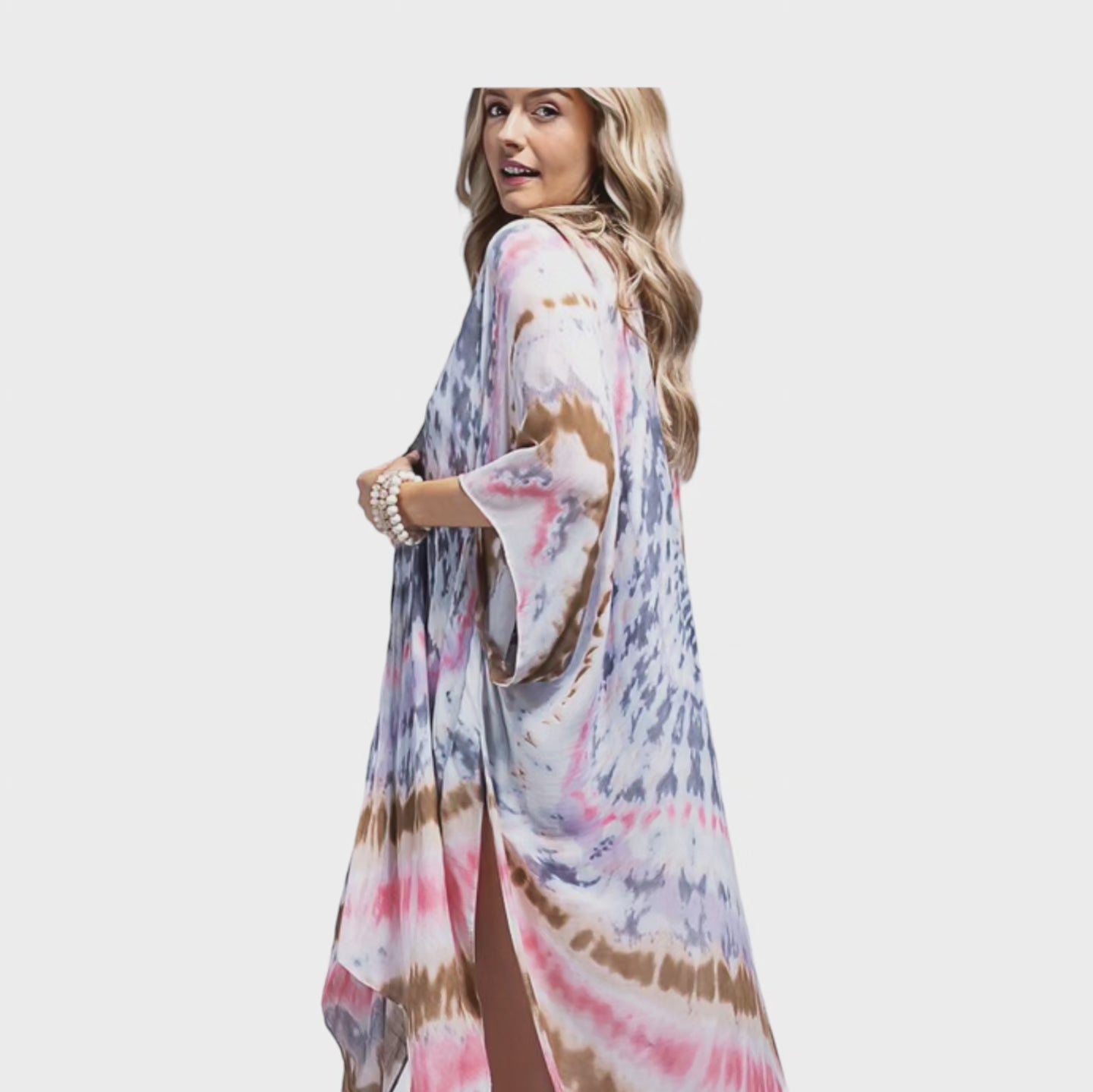 Tie-dye Kimono