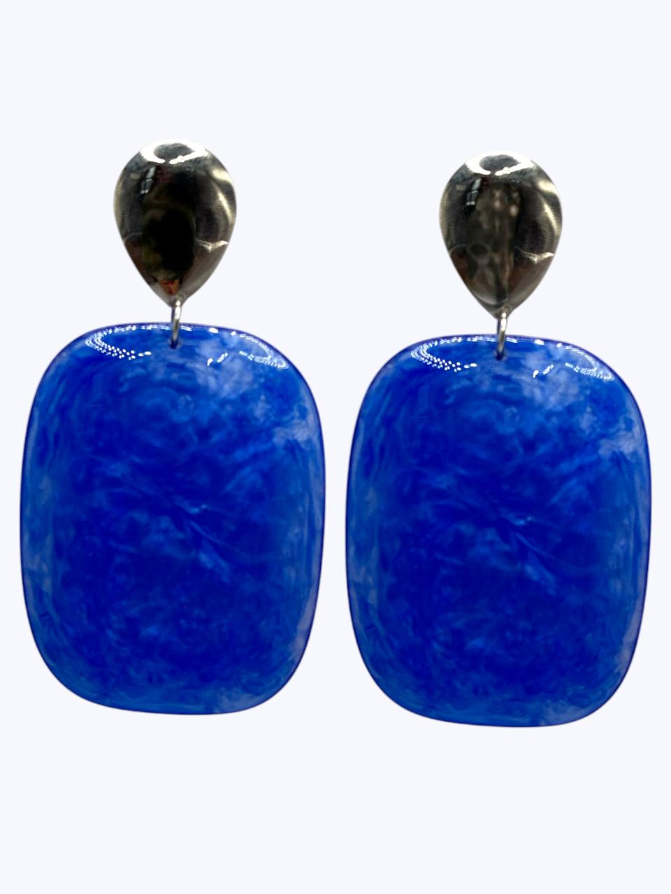 Marbled Acrylic Earrings