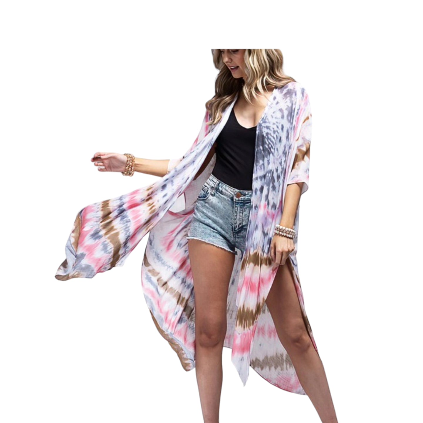 Tie-dye Kimono