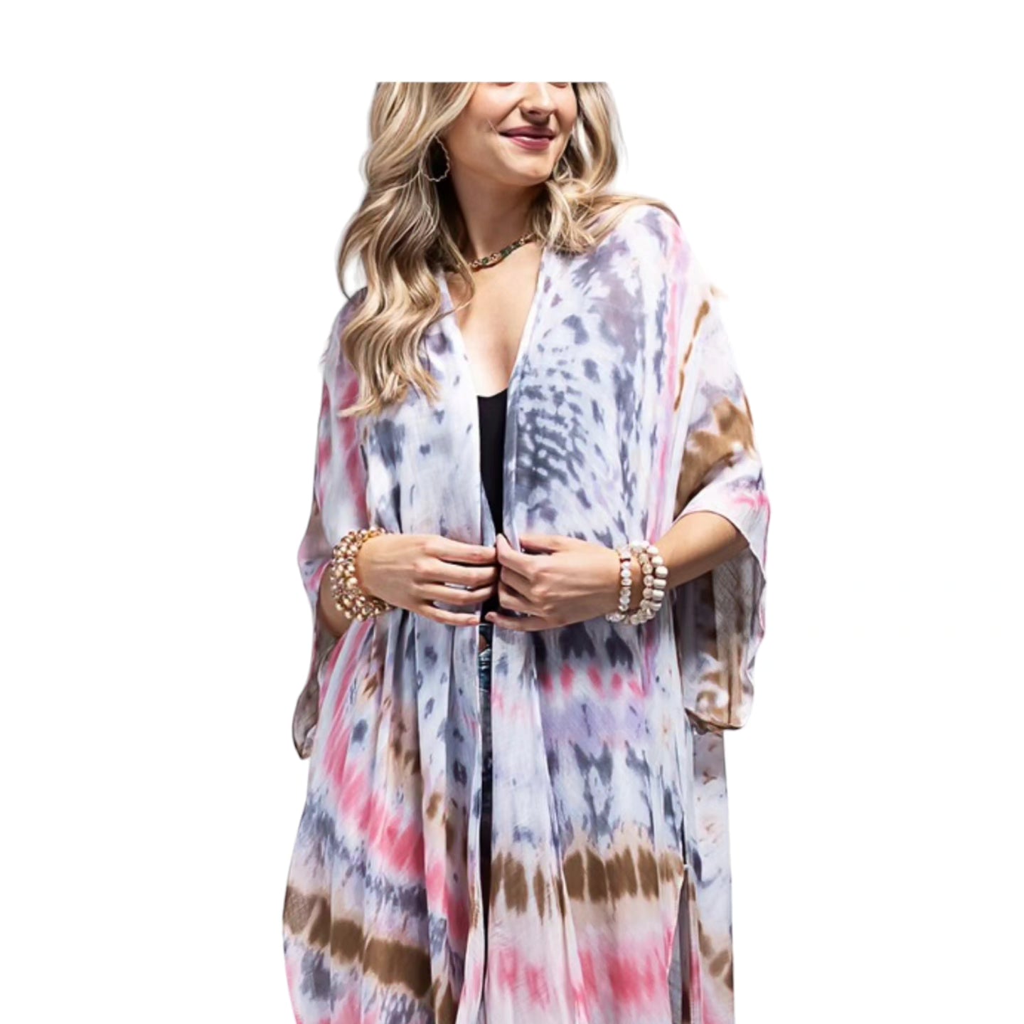 Tie-dye Kimono