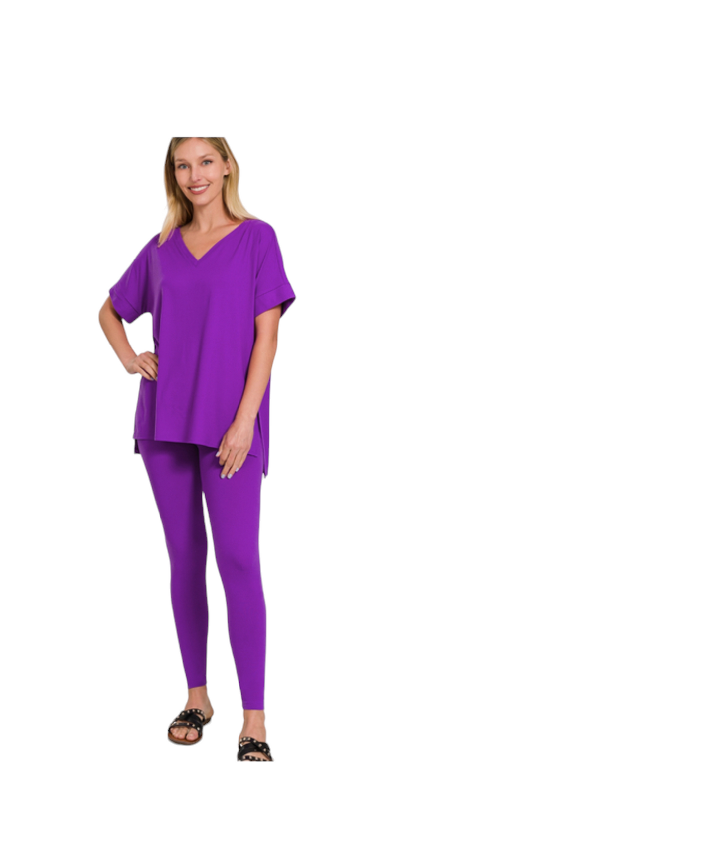 2 Piece Short sleeve Loungewear Sets