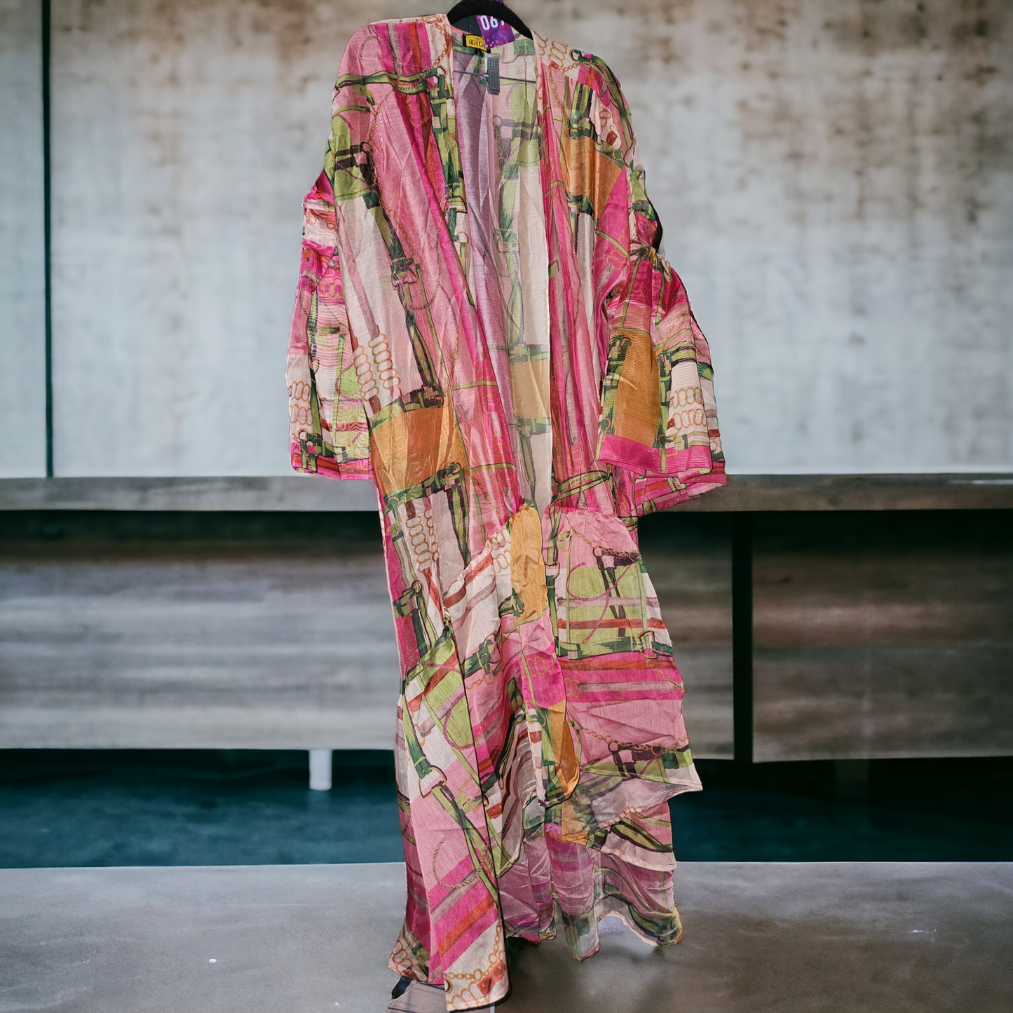 Colorful Ruffle Kimono