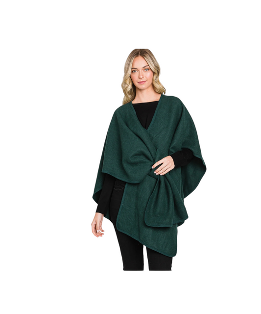 Green Poncho 138