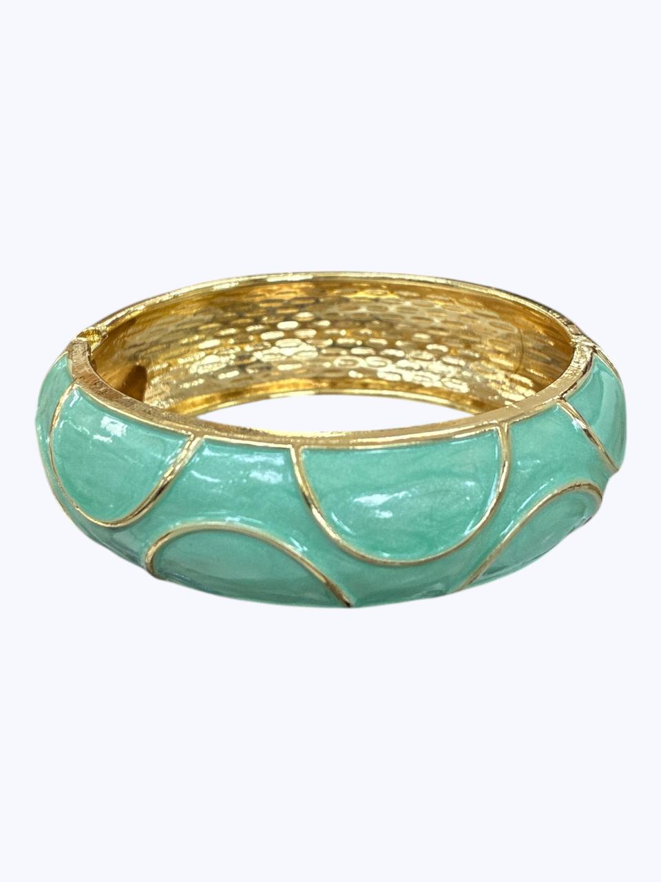 Enamel Polka Dot Bracelet