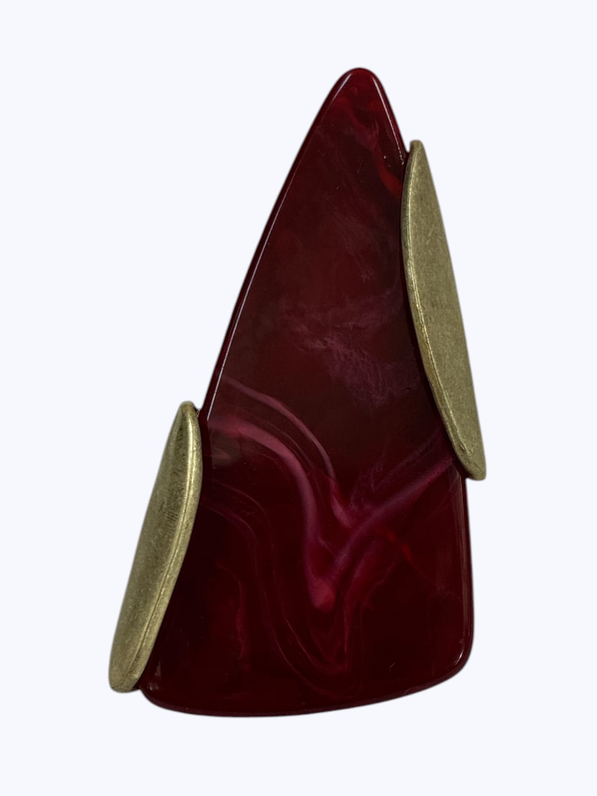 Abstract Resin Statement Ring